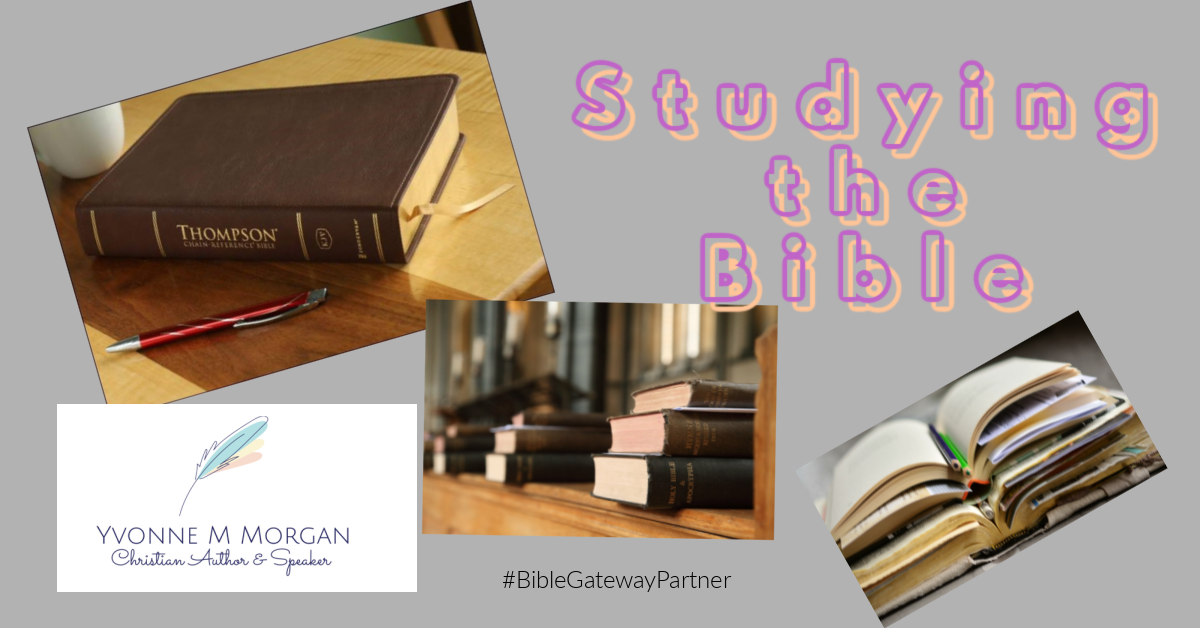 Studying the Bible - Yvonne M Morgan